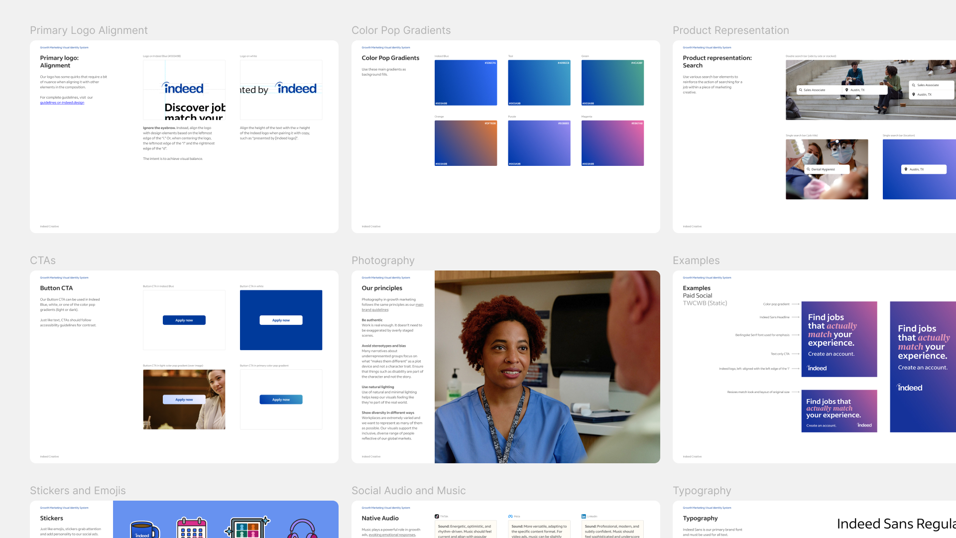 Overview of the Figma design system interface