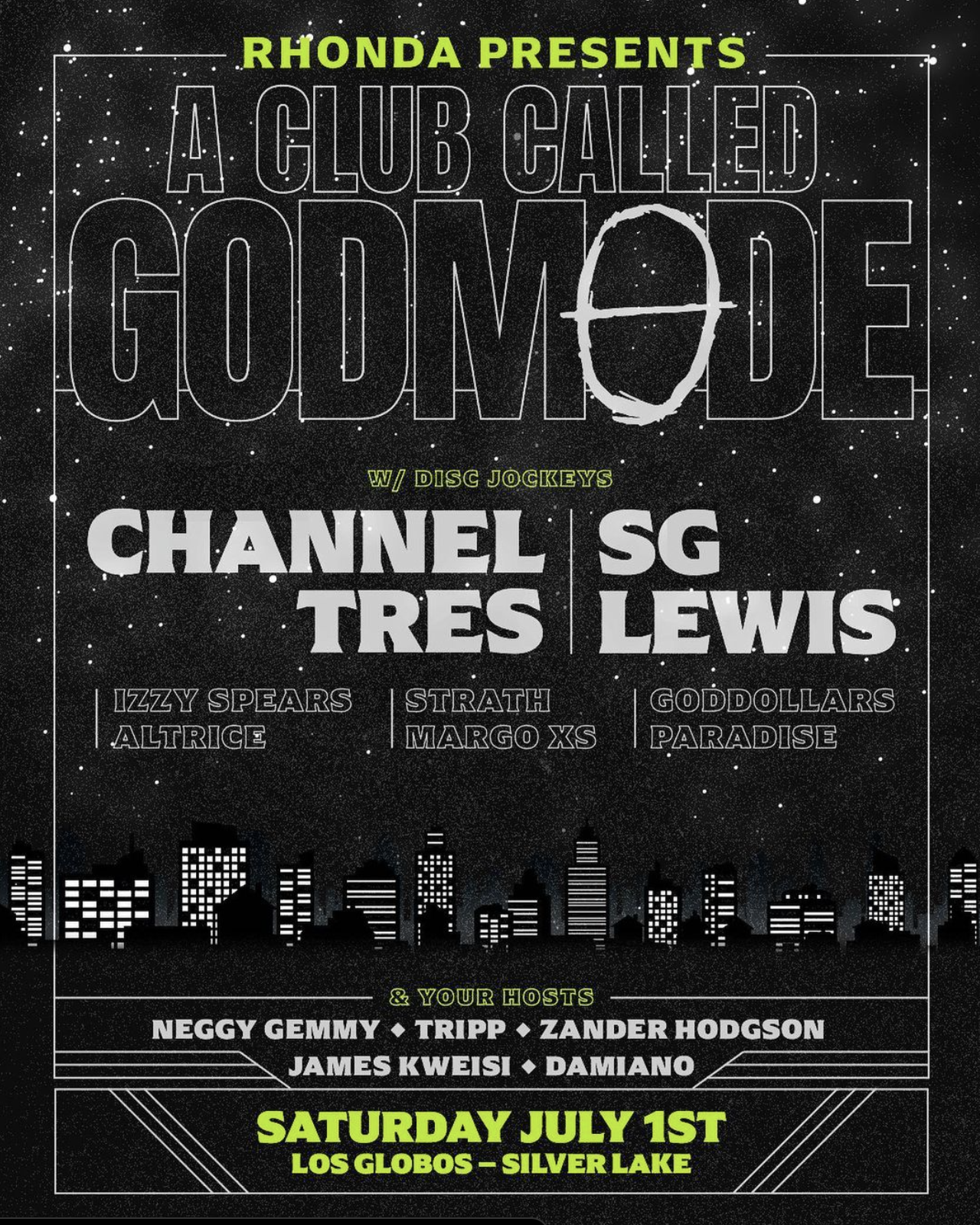 Godmode Records - Flyer