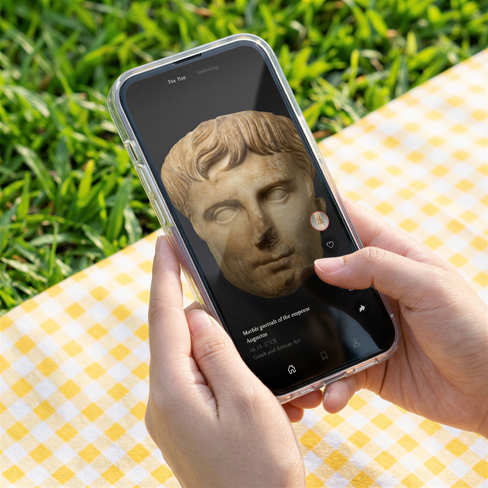 A mix of screens from the Meander: The Met web app showing various artworks from The Met's collection.