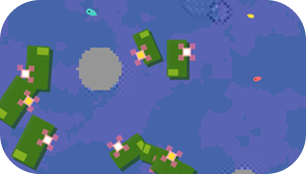 Claude Monet's Pond Simulator